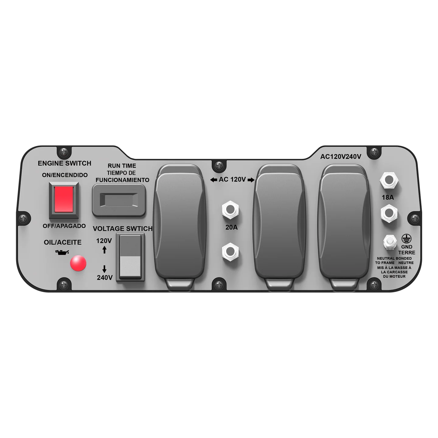 Generador A-ipower SUA5000E Starter y Manual 110/220V - Imagen 5