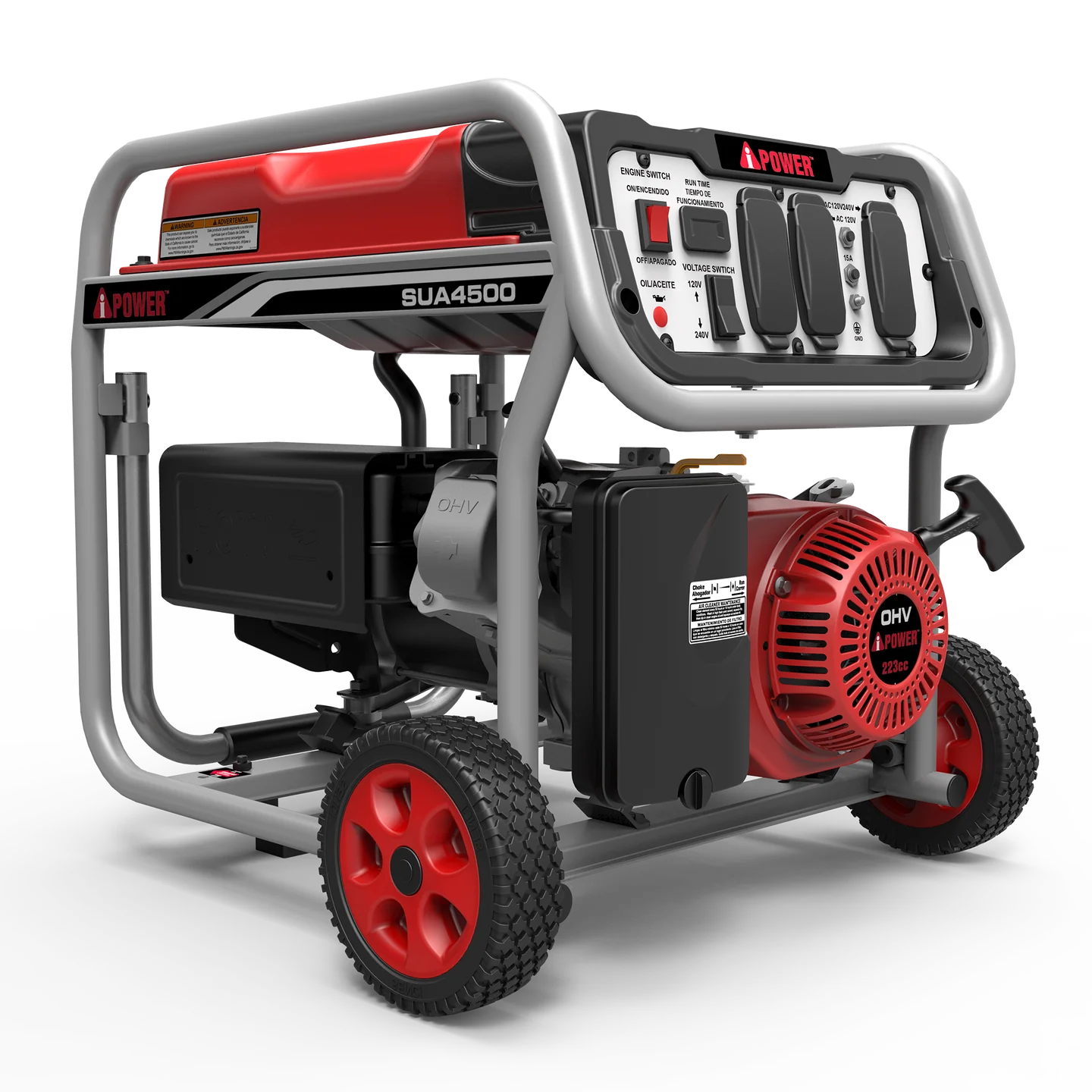 Generador A-ipower SUA4500 7 HP Encen. Manual - Imagen 2