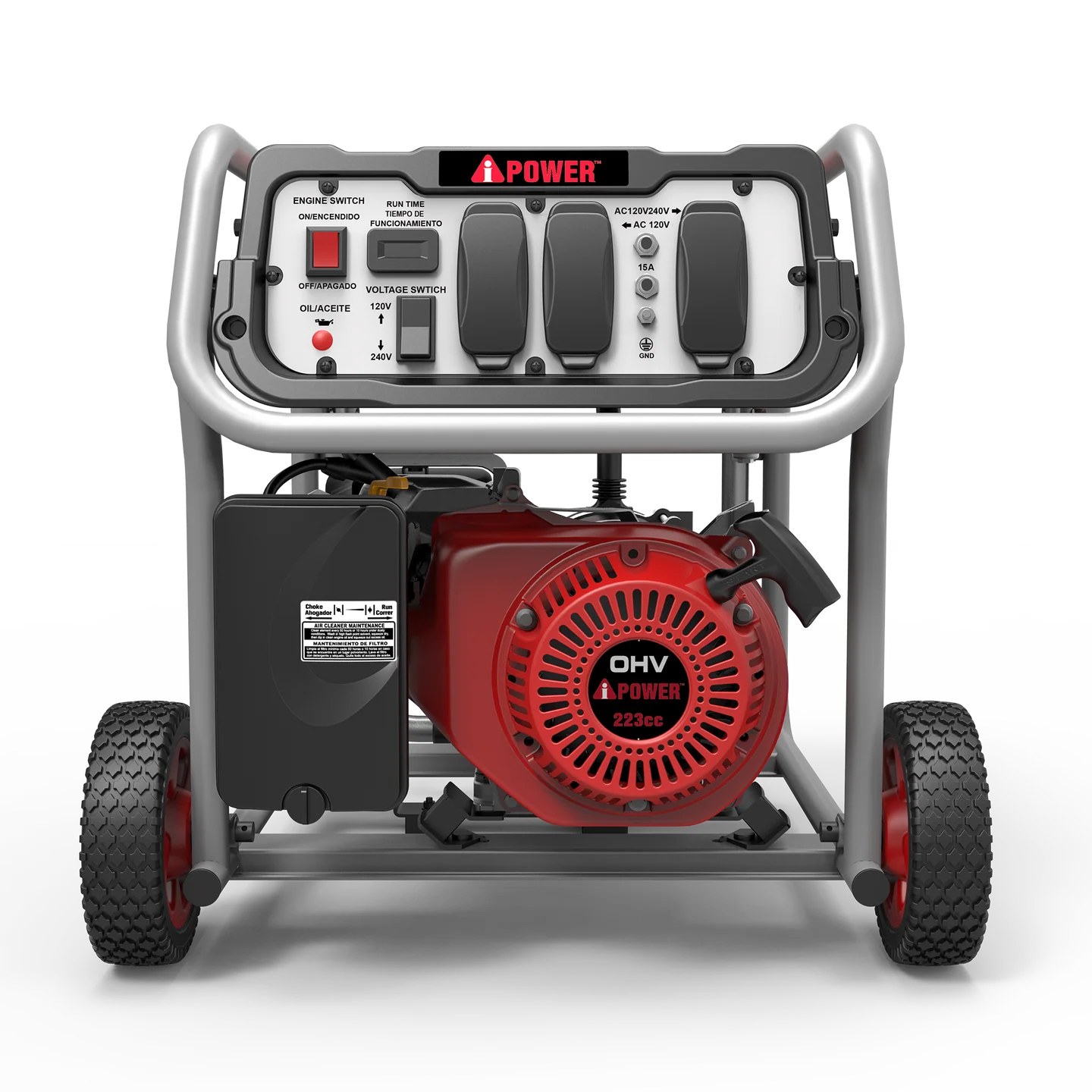 Generador A-ipower SUA4500 7 HP Encen. Manual - Imagen 5