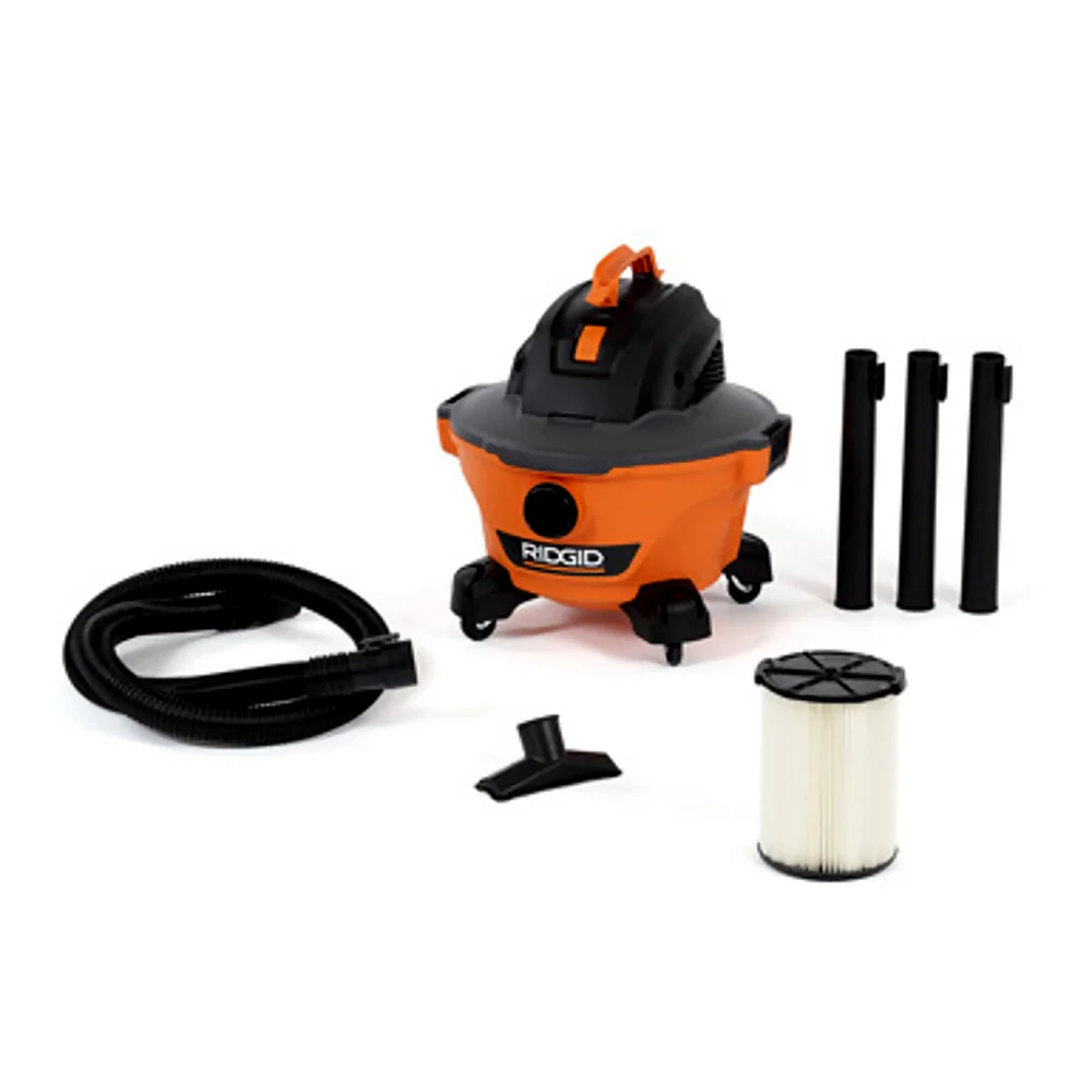 Aspiradora RidGid HD0600 6 Gls. Seco / Mojado - Imagen 2