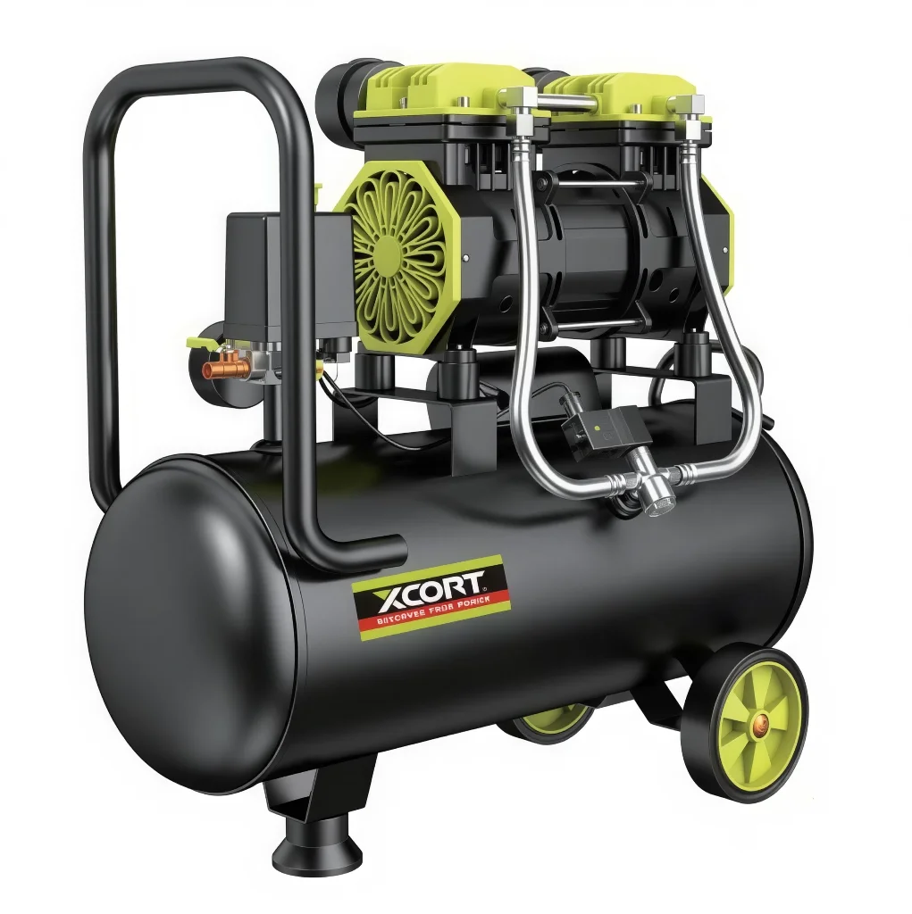 Compresor Xcort 4 HP 60 LTS. S Silencioso 110V S/Aceite XSC03-60L