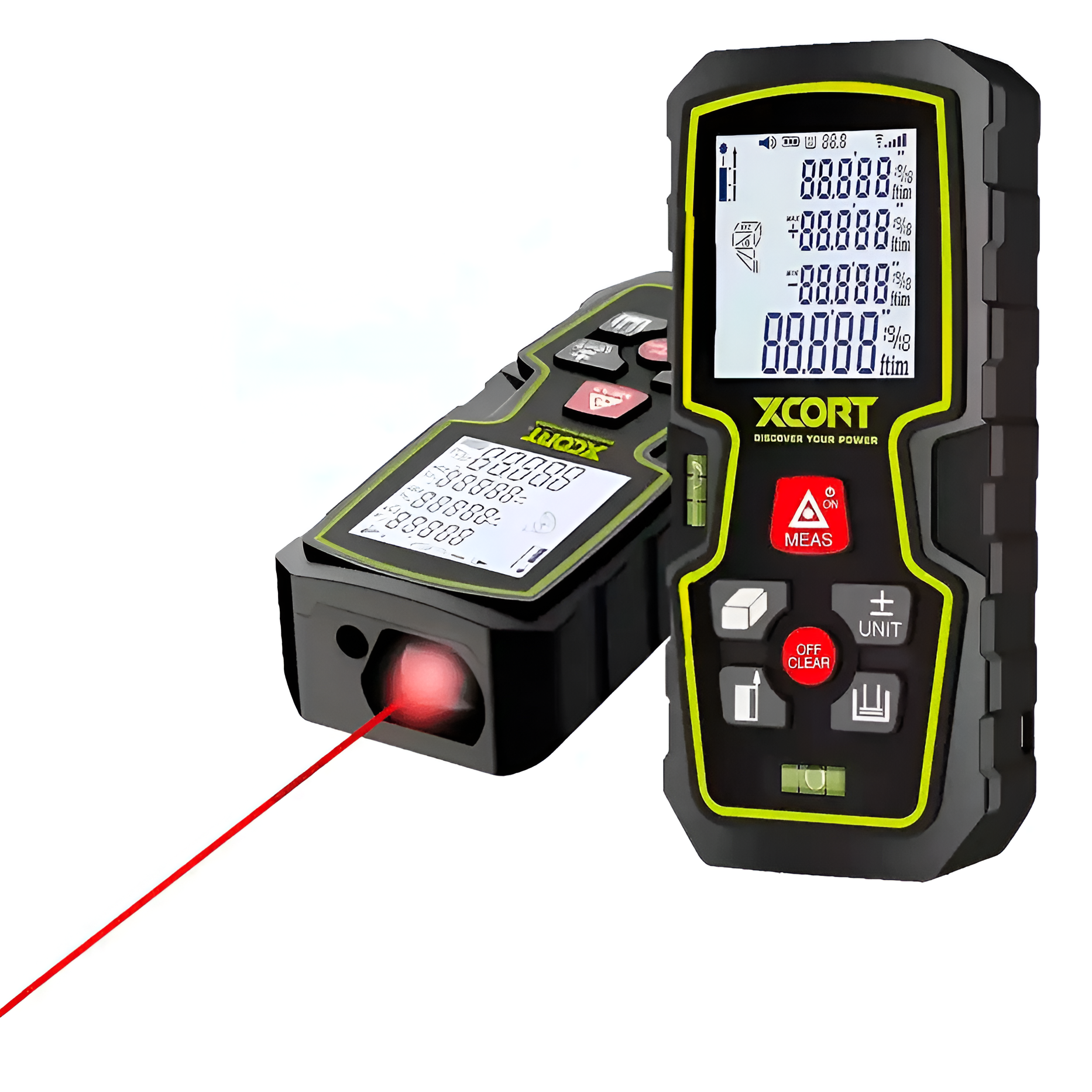 Medidor Laser De Distancia 100 Mts. Xcort - Imagen 2