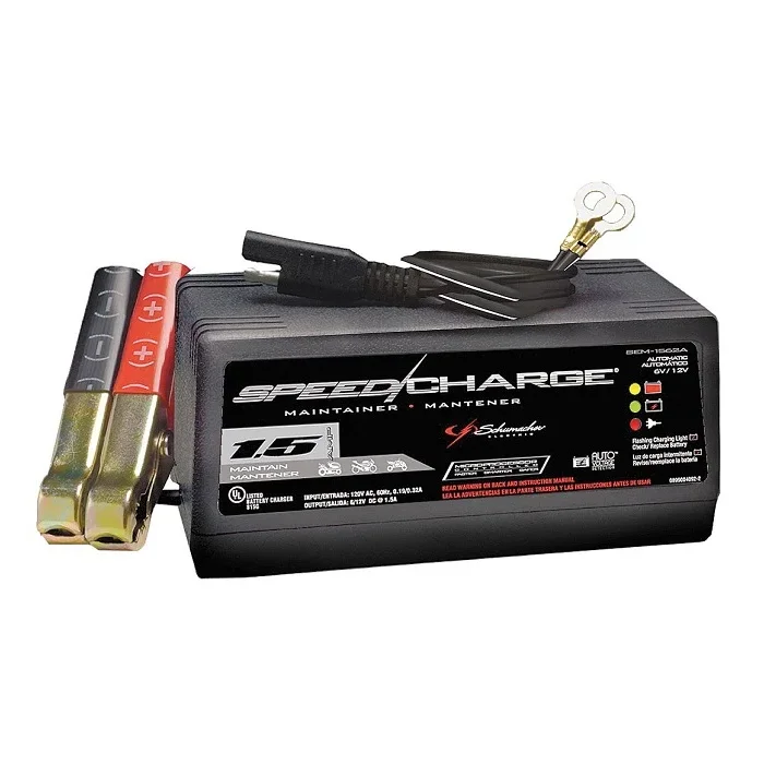 Cargador Schumacher SEM-1562A 1.5 Amp. 6-12 Volt. Automático